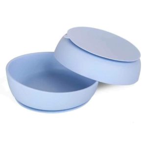 Silicone Bowls - Pastel Blue