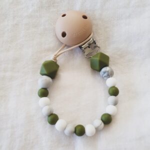 Hex Marble Mix Dummy Chain - Army Green