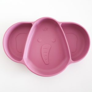 Dusty Rose Suction Plate
