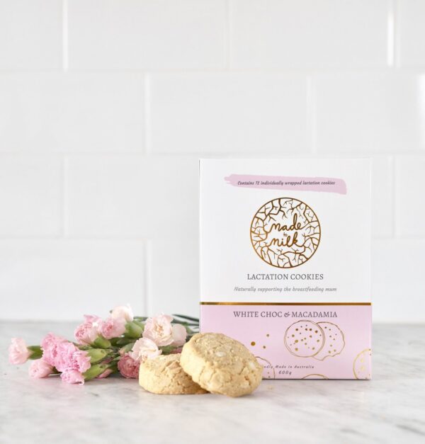 Made To Milk - White Choc & Macadamia Nut Lactation Cookies