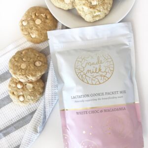 Made To Milk - White Choc and Macadamia Nut Packet Mix