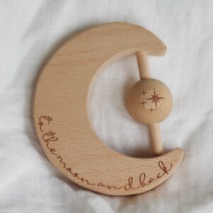 My Eternal Love Keepsake Rattle by Foxx & Willow