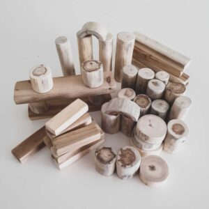 Wooden Tree Blocks - QToys