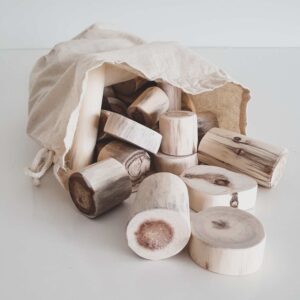 Wooden Tree Blocks - QToys