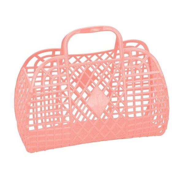 Sun Jellies Basket Small - Coral