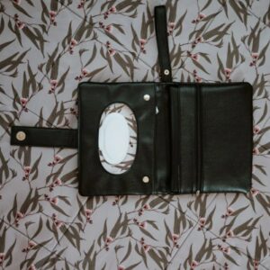 Milky & Poppy Andi Black Nappy Wallet