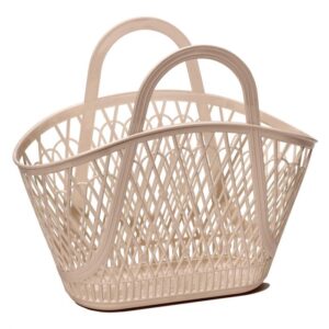 Sun Jellies Betty Basket - Latte