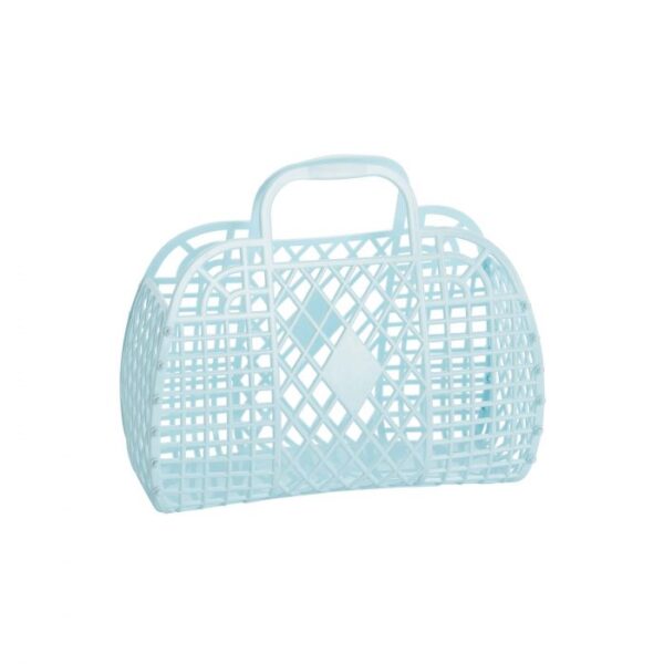 Sun Jellies Basket- Small Pastel Blue