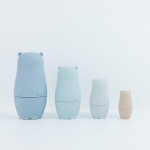 Silicone Babushka Bears - Ocean