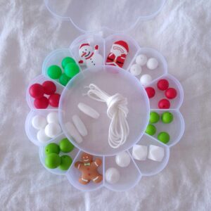 Maddie & Me Kid's DIY Necklace Kits - Christmas