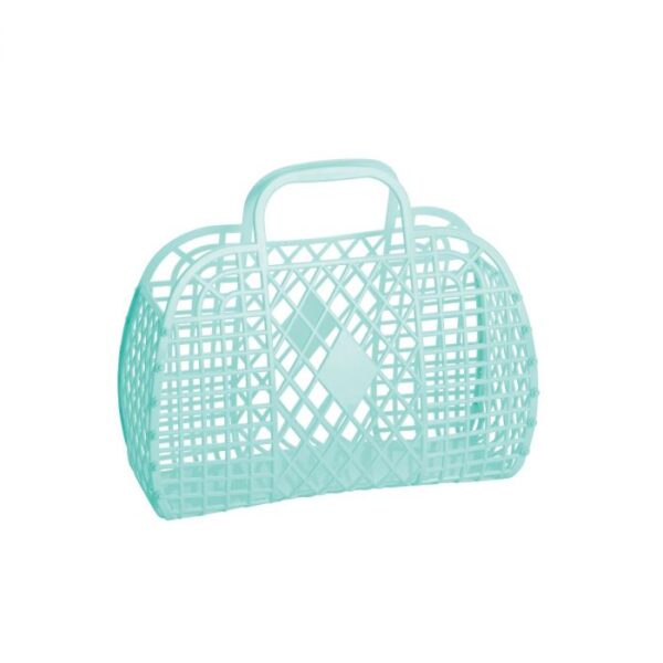 Sun Jellies Retro Mini Basket - Mint