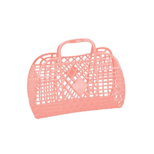 Sun Jellies Basket Mini - Coral/Peach