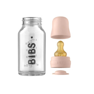 BIBS Glass Bottle 110ml - Blush