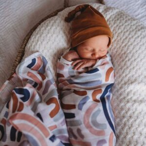 Snuggle Hunny Kids Organic Muslin Wrap - Rainbow Baby