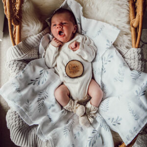 Snuggle Hunny Kids Organic Muslin Wrap - Wild Fern