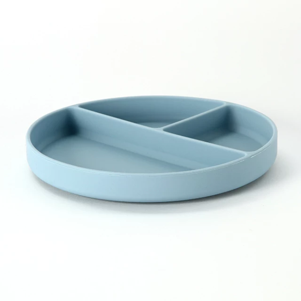 Silicone Divider Plate & Spoon - Ether