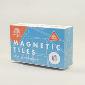 Learn & Grow Toys - Magnetix Tiles 64 Piece Set
