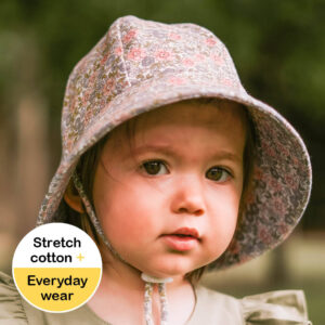 Toddler Bucket Sun Hat - Violet