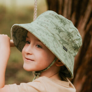 Kids Bucket Sun Hat - Prehistoric